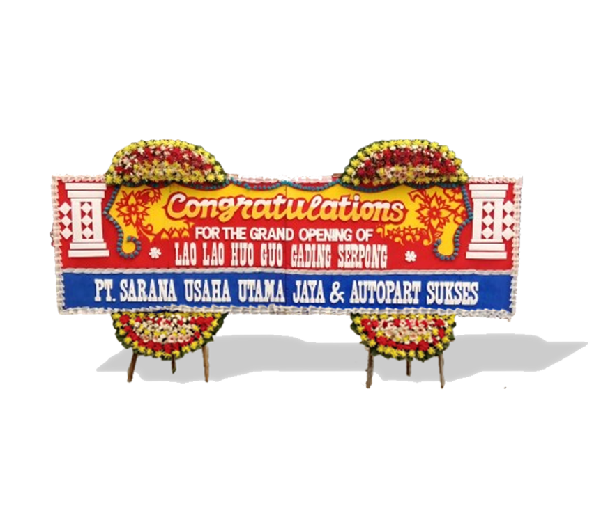 KARANGAN Bunga Grand OPENING - Landscape