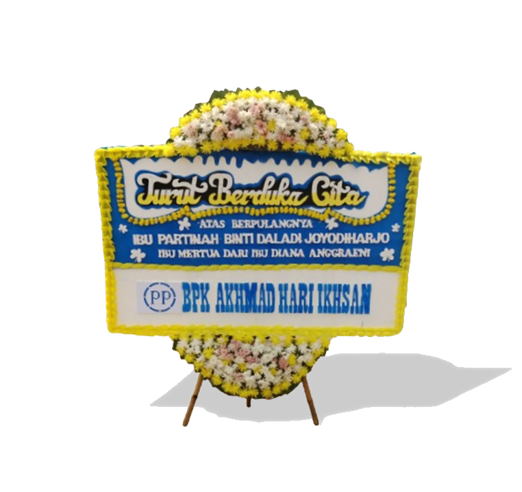 Papan Bunga Turut Berduka Cita