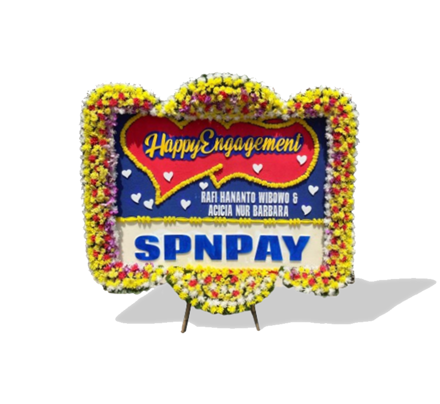 Karangan Bunga Happy Engagement
