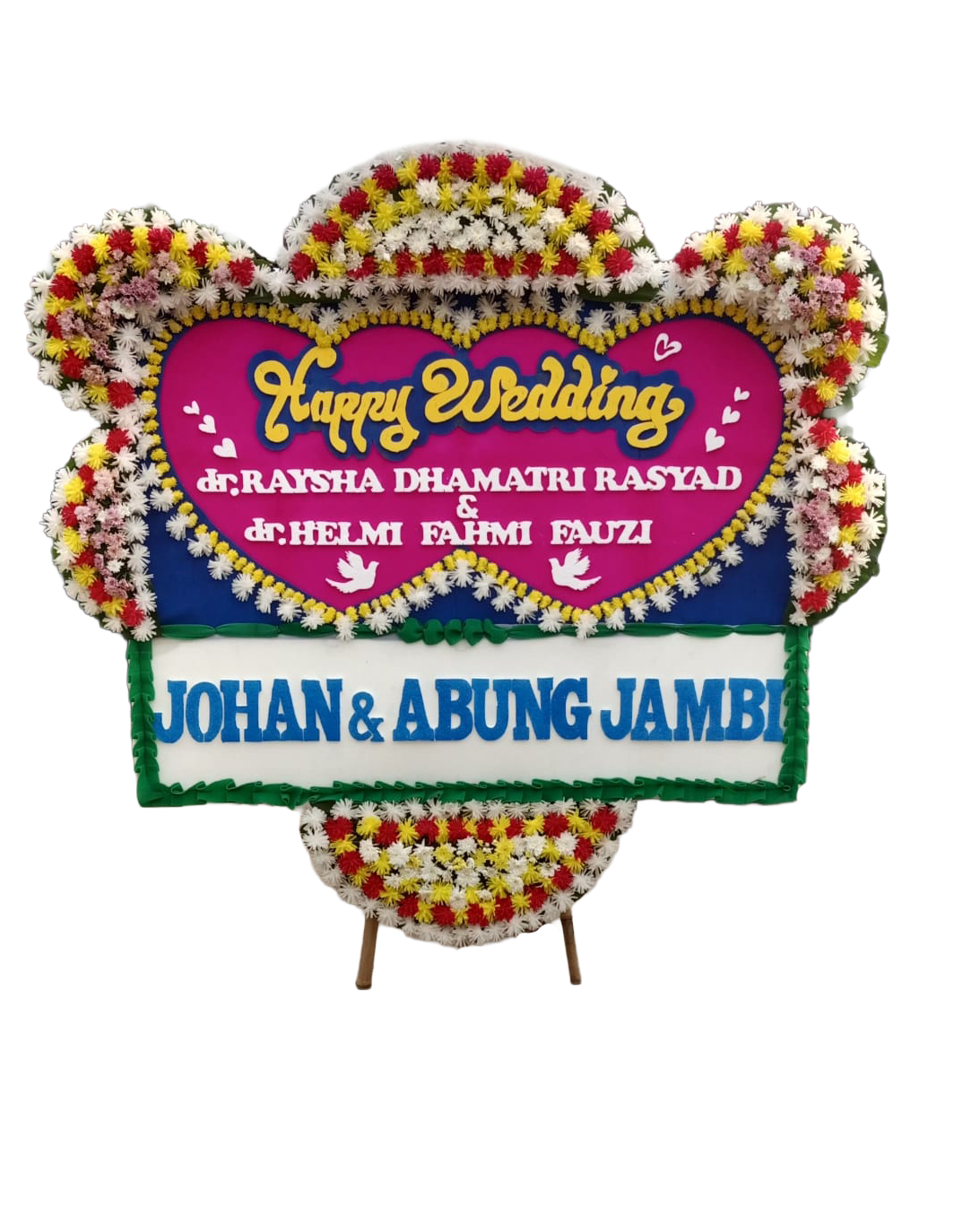 Wedding Sweet Heart Blooms
