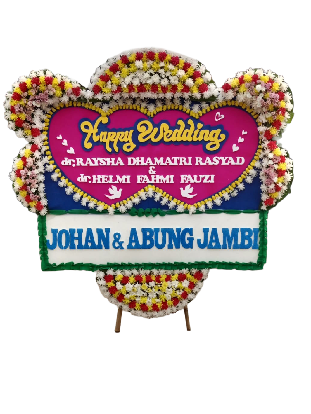 Wedding Sweet Heart Blooms