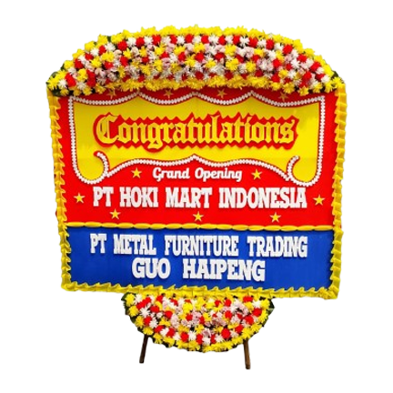 Bunga Papan Congratulations Premium - Bold Celebration Series