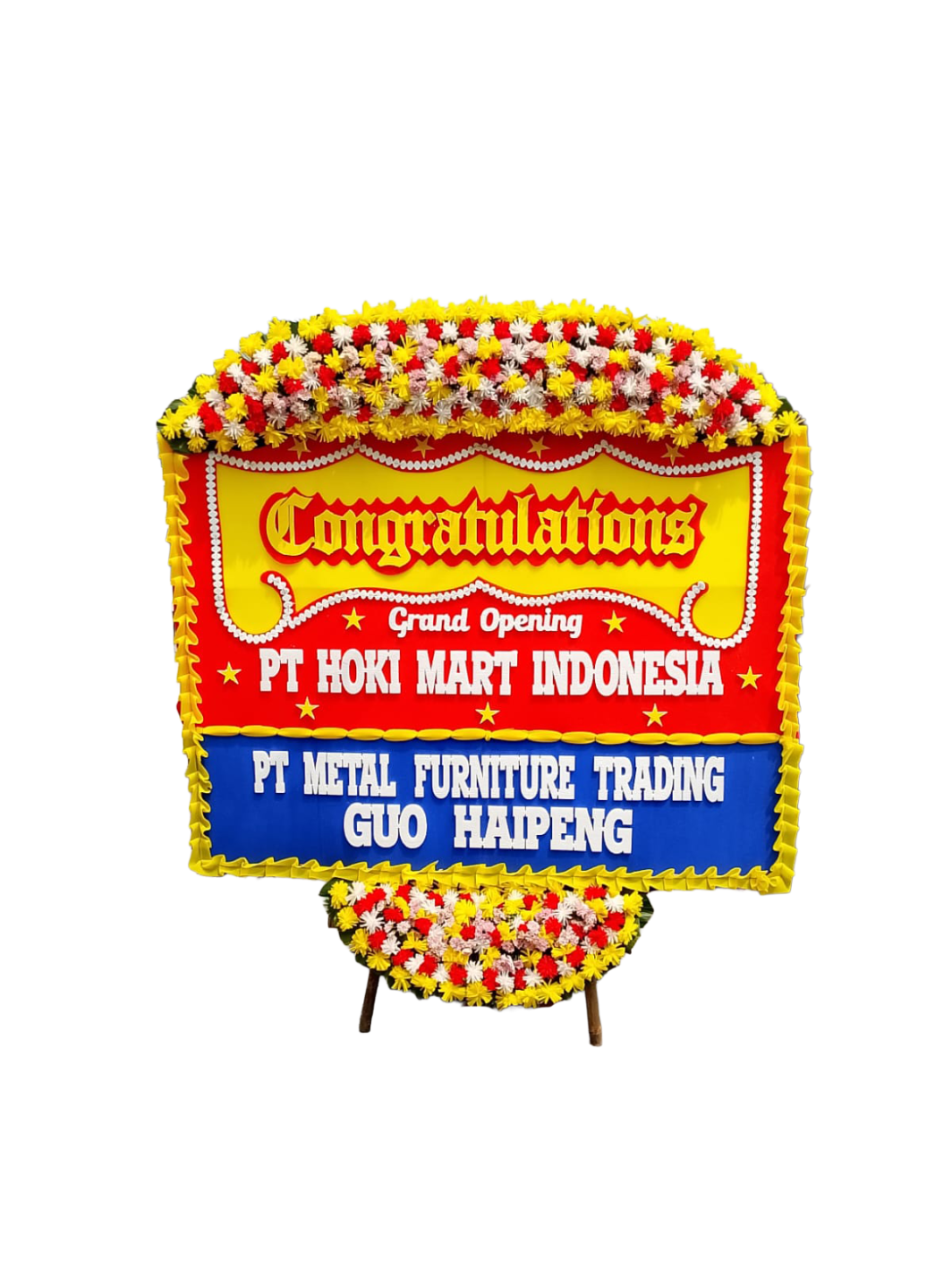 Bunga Papan Congratulations Premium - Bold Celebration Series