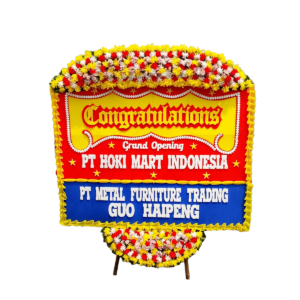 Bunga Papan Congratulations Premium - Bold Celebration Series