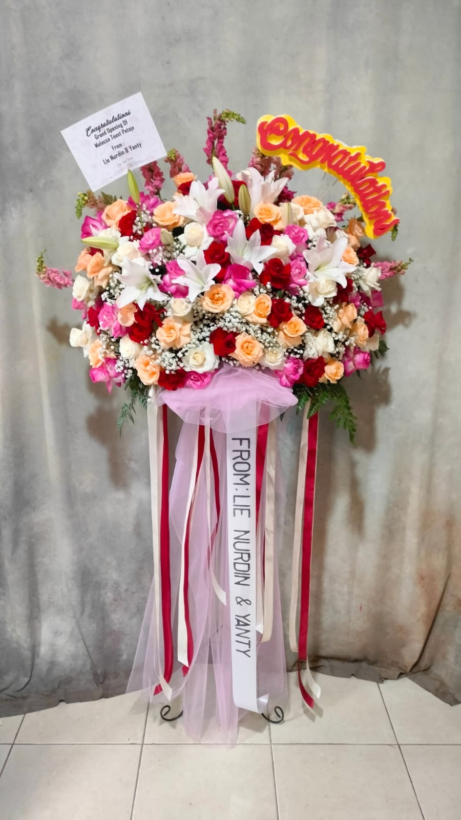 Standing Flower Mix Cerah