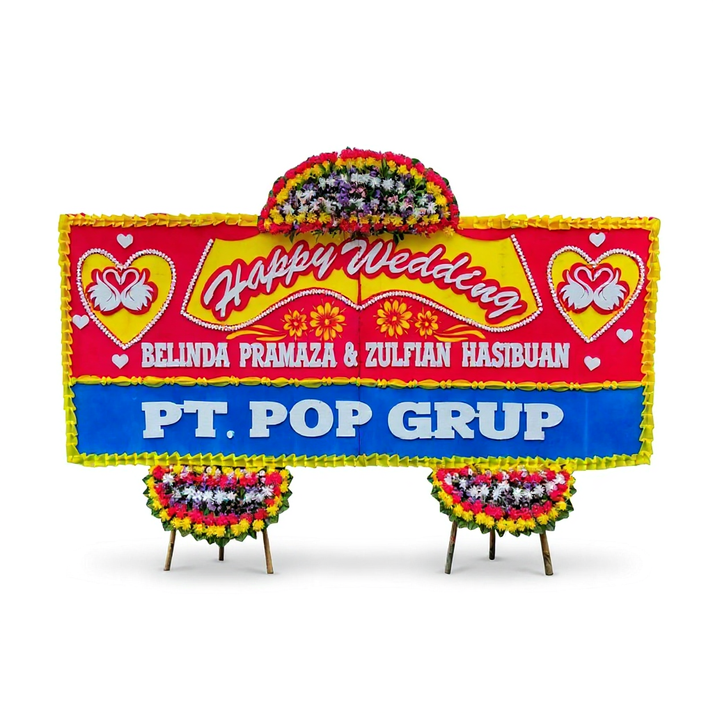 Papan Bunga Gandeng Pernikahan 2